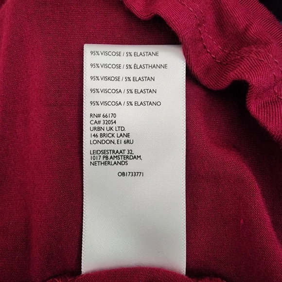 Free People Beach Farrah Mini Dress Womens S Magenta Cover-up NEW - Picture 11 of 11